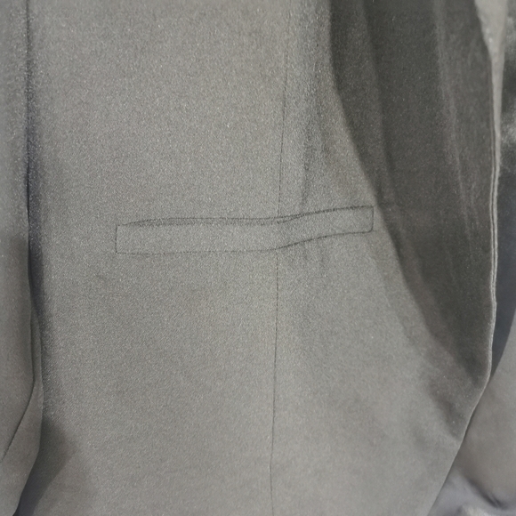 Torrid Black Shawl Collar Open Front Blazer Size 2X - Picture 5 of 11